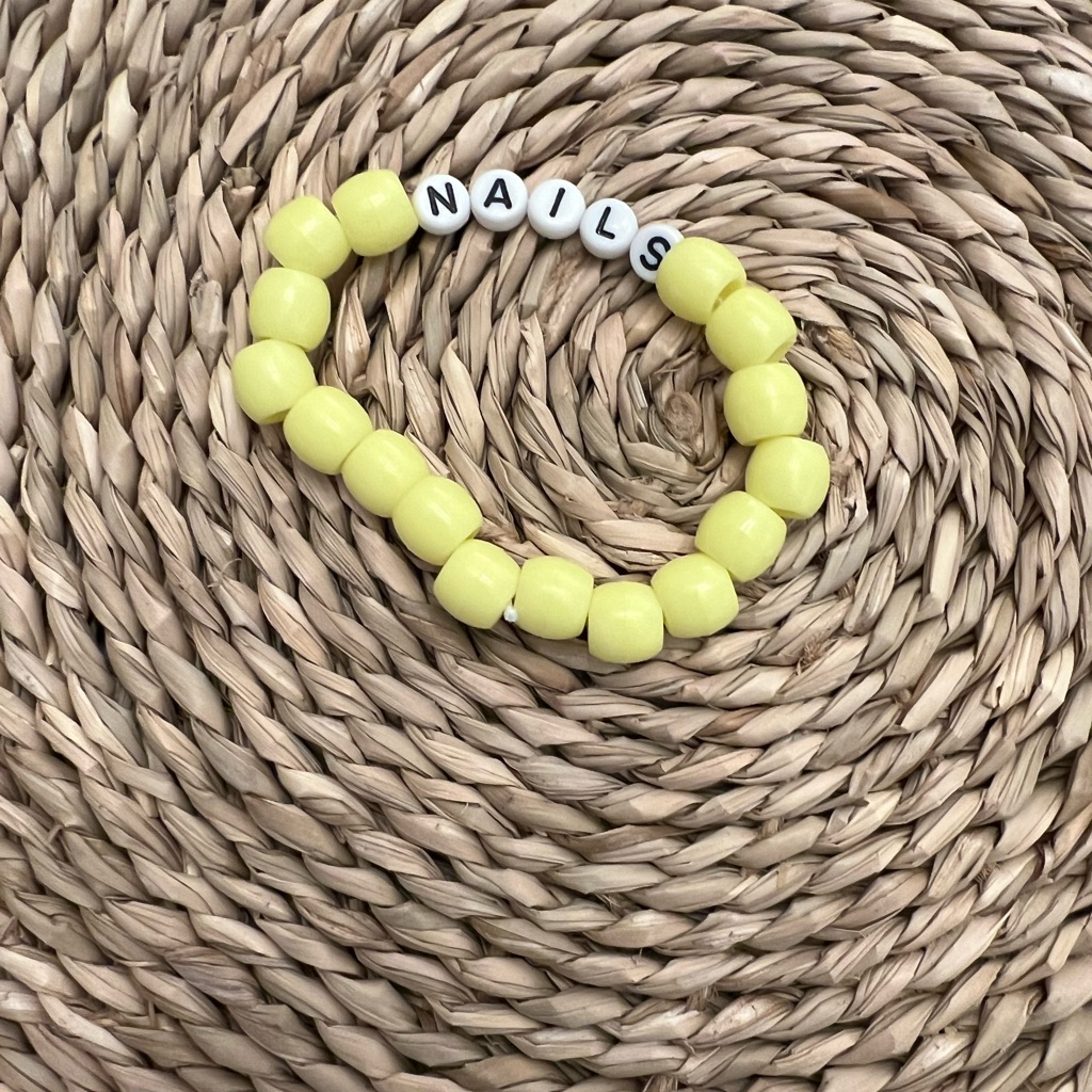 Charming Yellow Beaded Bracelet